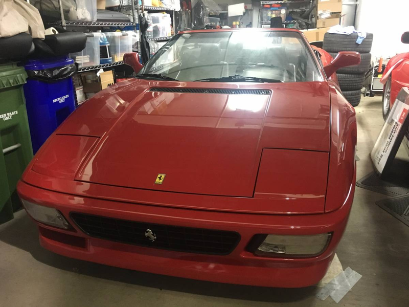 Illustration for article titled For $49,900, Could This 1995 Ferrari 348 GTS Get Your Horses Prancing?